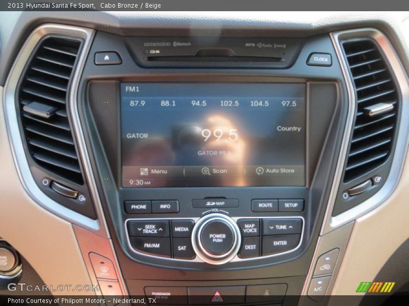 Cabo Bronze / Beige 2013 Hyundai Santa Fe Sport