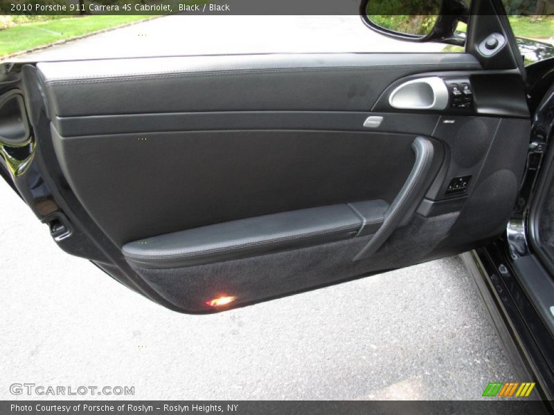 Black / Black 2010 Porsche 911 Carrera 4S Cabriolet