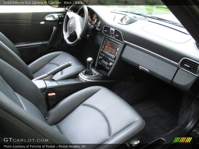 Black / Black 2010 Porsche 911 Carrera 4S Cabriolet