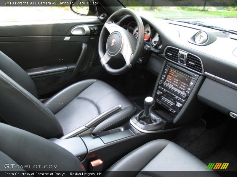 Black / Black 2010 Porsche 911 Carrera 4S Cabriolet