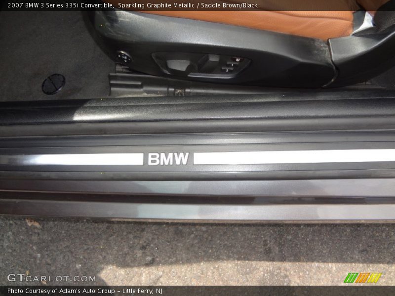 Sparkling Graphite Metallic / Saddle Brown/Black 2007 BMW 3 Series 335i Convertible