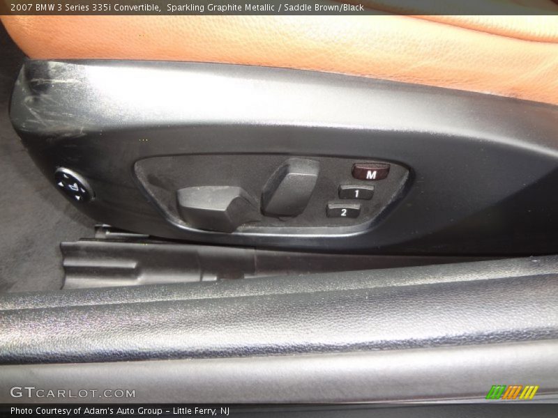 Sparkling Graphite Metallic / Saddle Brown/Black 2007 BMW 3 Series 335i Convertible