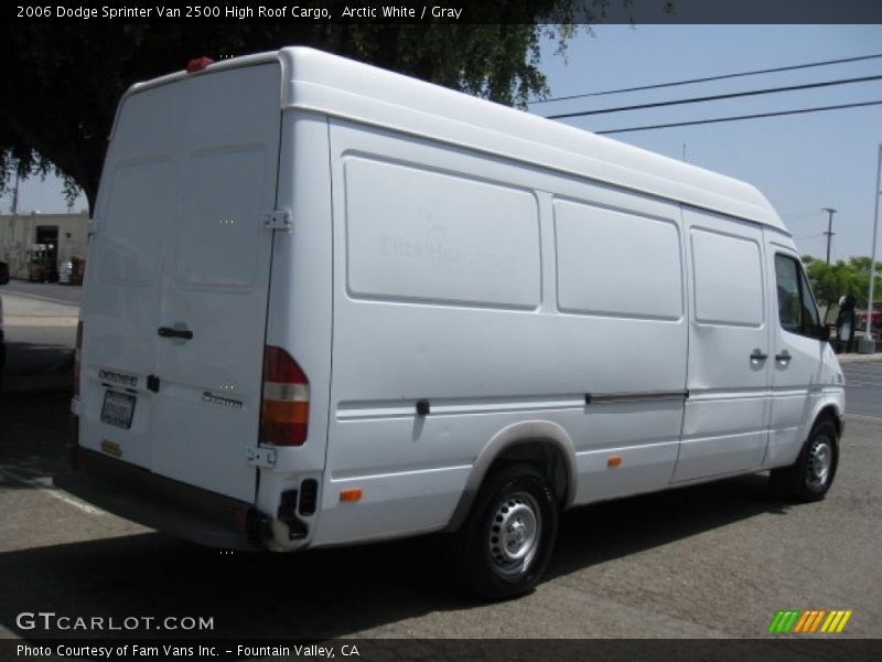 Arctic White / Gray 2006 Dodge Sprinter Van 2500 High Roof Cargo