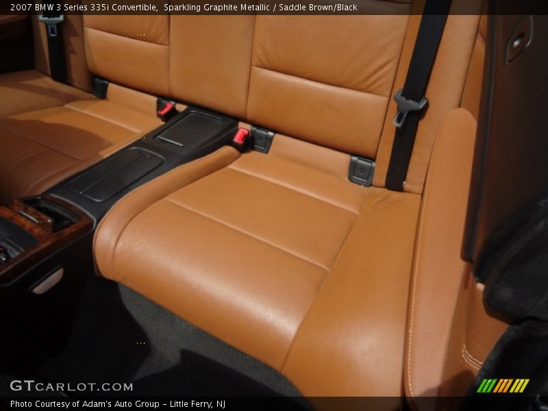 Sparkling Graphite Metallic / Saddle Brown/Black 2007 BMW 3 Series 335i Convertible