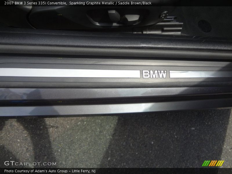 Sparkling Graphite Metallic / Saddle Brown/Black 2007 BMW 3 Series 335i Convertible