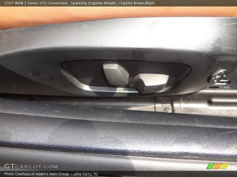 Sparkling Graphite Metallic / Saddle Brown/Black 2007 BMW 3 Series 335i Convertible