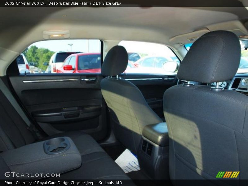 Deep Water Blue Pearl / Dark Slate Gray 2009 Chrysler 300 LX