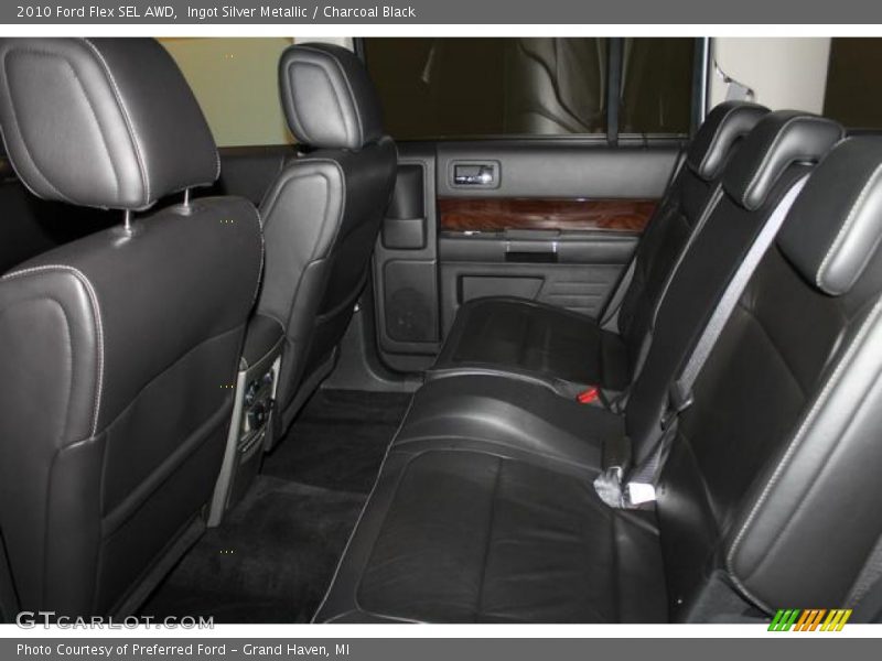 Ingot Silver Metallic / Charcoal Black 2010 Ford Flex SEL AWD