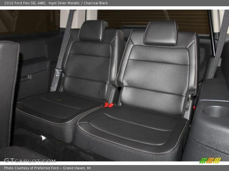 Ingot Silver Metallic / Charcoal Black 2010 Ford Flex SEL AWD