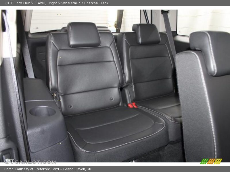 Ingot Silver Metallic / Charcoal Black 2010 Ford Flex SEL AWD