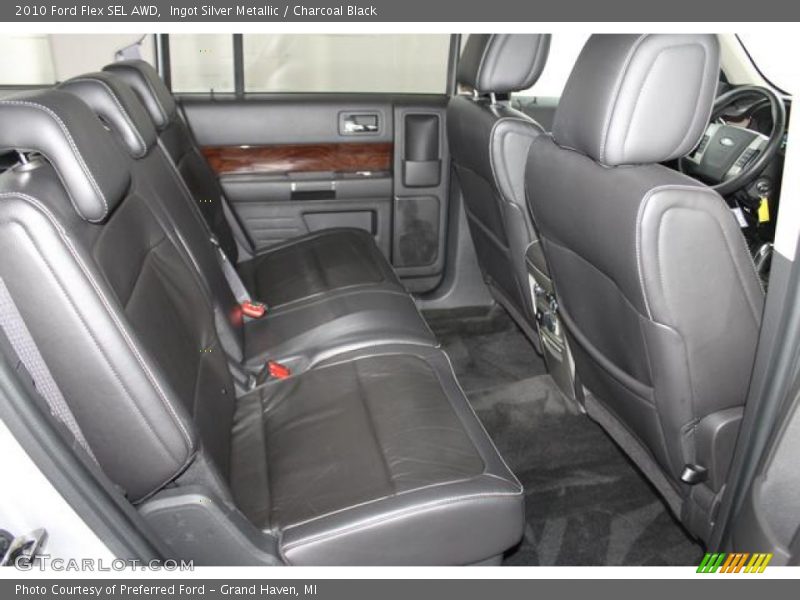 Ingot Silver Metallic / Charcoal Black 2010 Ford Flex SEL AWD