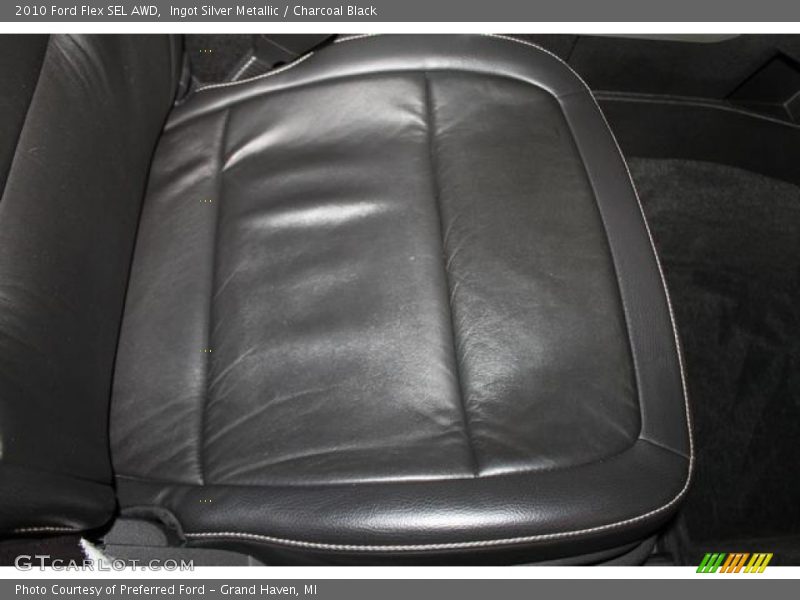 Ingot Silver Metallic / Charcoal Black 2010 Ford Flex SEL AWD