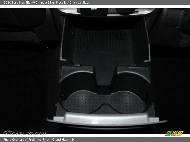 Ingot Silver Metallic / Charcoal Black 2010 Ford Flex SEL AWD