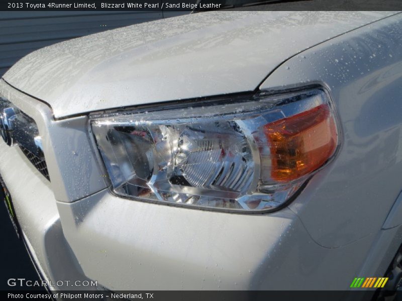 Blizzard White Pearl / Sand Beige Leather 2013 Toyota 4Runner Limited