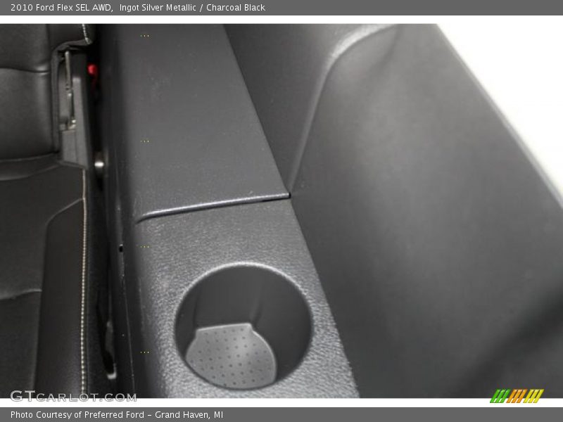 Ingot Silver Metallic / Charcoal Black 2010 Ford Flex SEL AWD