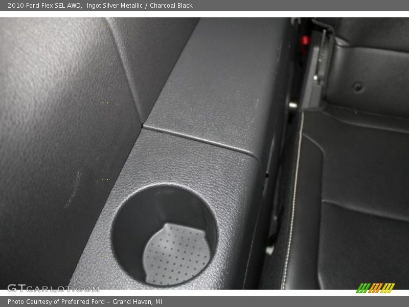 Ingot Silver Metallic / Charcoal Black 2010 Ford Flex SEL AWD