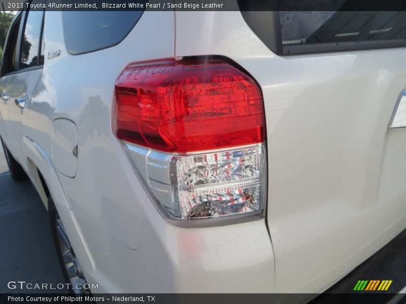 Blizzard White Pearl / Sand Beige Leather 2013 Toyota 4Runner Limited