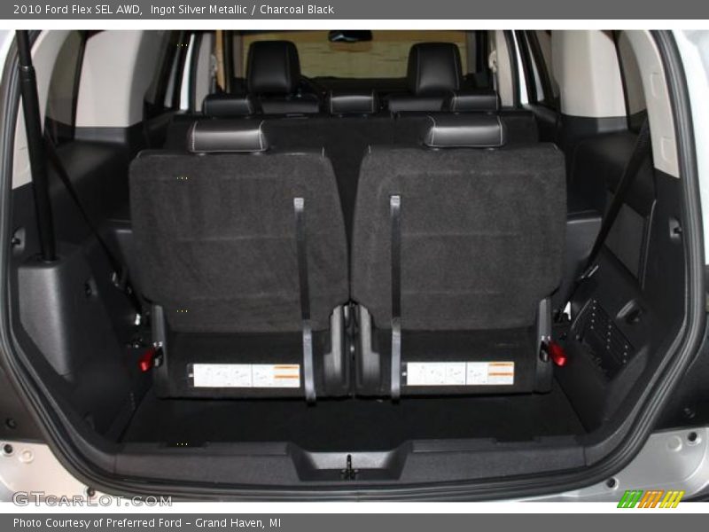Ingot Silver Metallic / Charcoal Black 2010 Ford Flex SEL AWD
