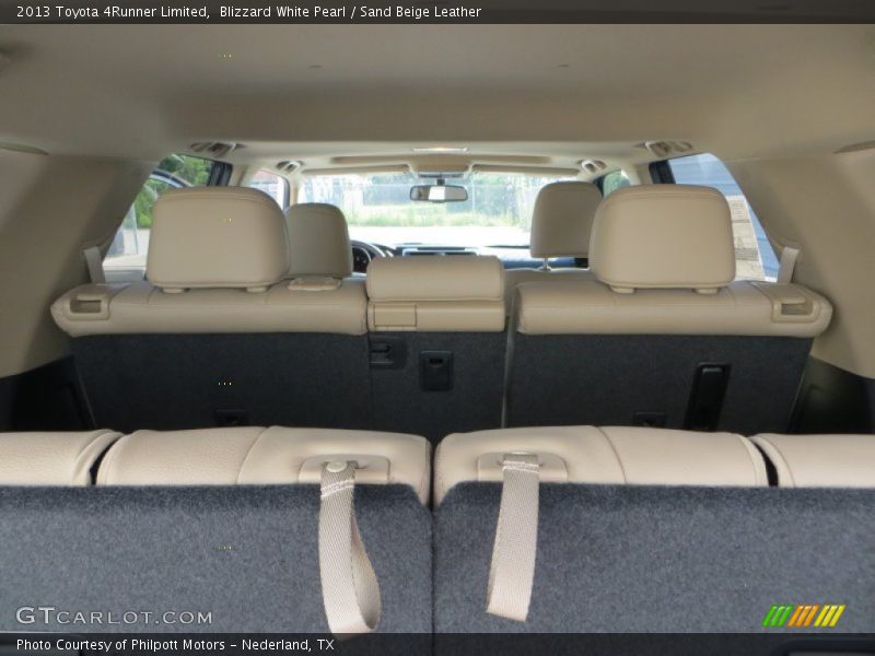 Blizzard White Pearl / Sand Beige Leather 2013 Toyota 4Runner Limited
