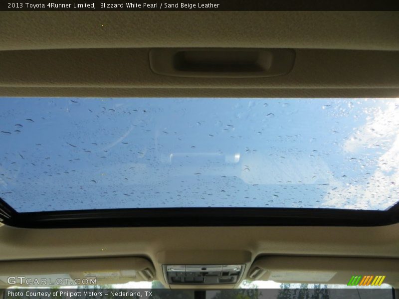 Blizzard White Pearl / Sand Beige Leather 2013 Toyota 4Runner Limited