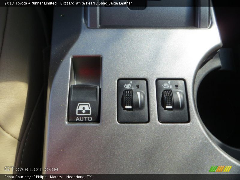 Blizzard White Pearl / Sand Beige Leather 2013 Toyota 4Runner Limited