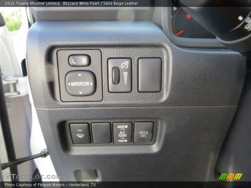 Blizzard White Pearl / Sand Beige Leather 2013 Toyota 4Runner Limited