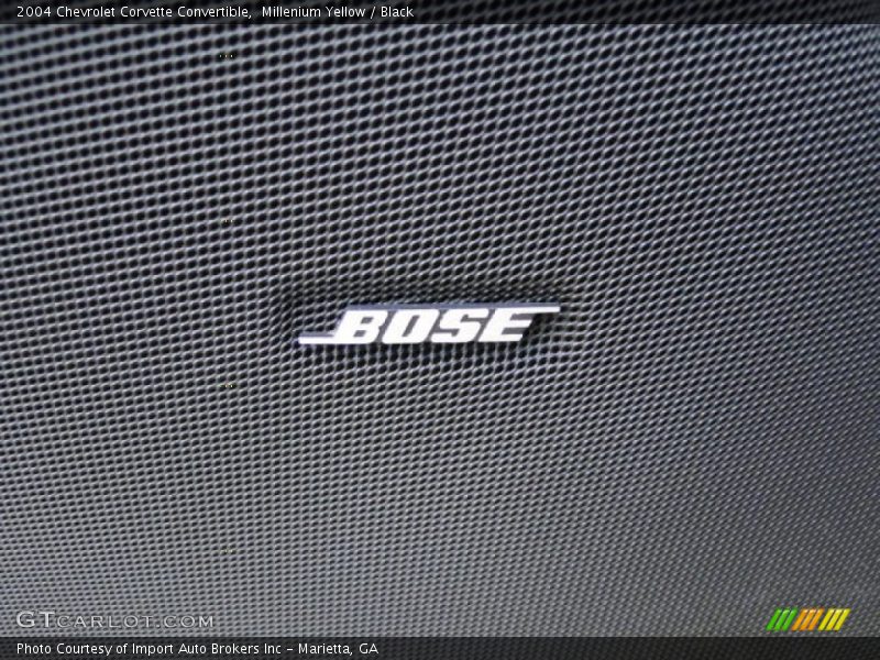 Millenium Yellow / Black 2004 Chevrolet Corvette Convertible
