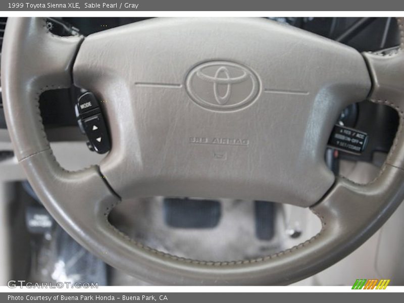 Sable Pearl / Gray 1999 Toyota Sienna XLE