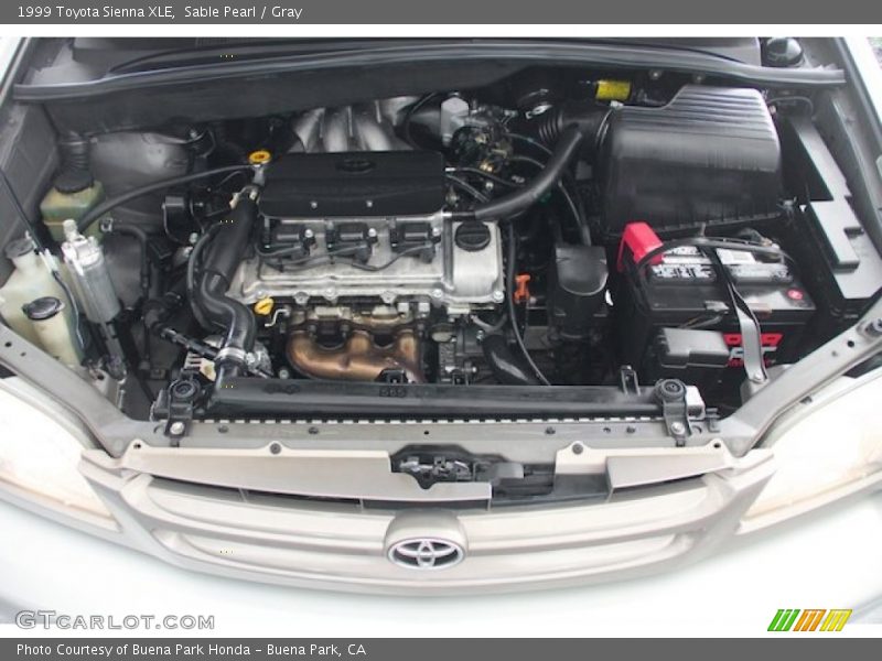 Sable Pearl / Gray 1999 Toyota Sienna XLE