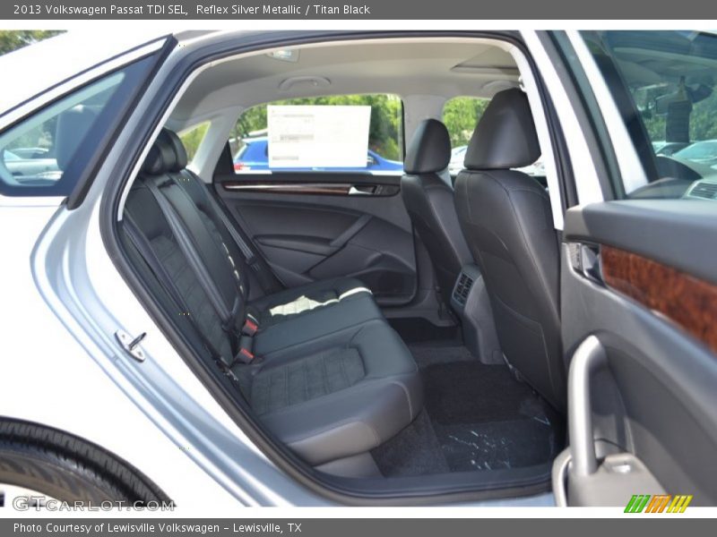 Reflex Silver Metallic / Titan Black 2013 Volkswagen Passat TDI SEL