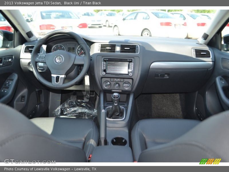 Black Uni / Titan Black 2013 Volkswagen Jetta TDI Sedan