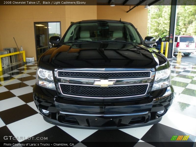 Black / Light Cashmere/Ebony 2008 Chevrolet Tahoe LT