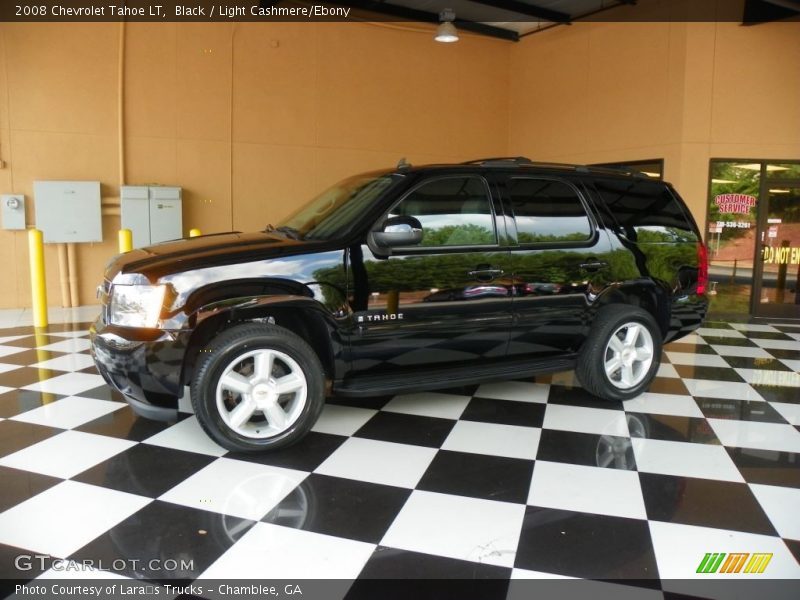 Black / Light Cashmere/Ebony 2008 Chevrolet Tahoe LT
