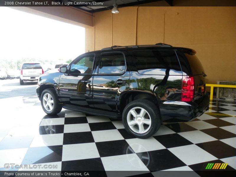 Black / Light Cashmere/Ebony 2008 Chevrolet Tahoe LT