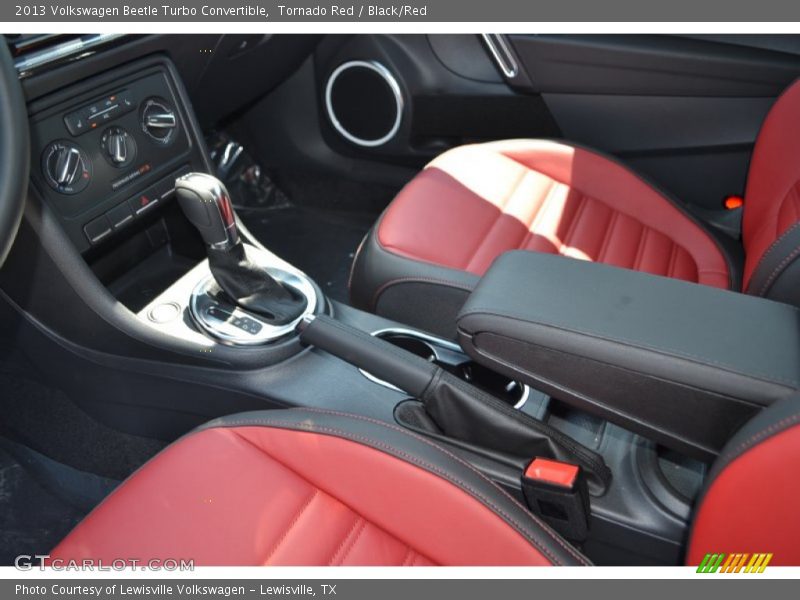 Tornado Red / Black/Red 2013 Volkswagen Beetle Turbo Convertible