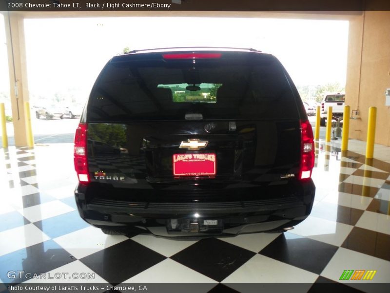 Black / Light Cashmere/Ebony 2008 Chevrolet Tahoe LT