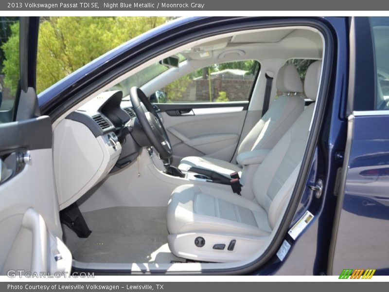 Night Blue Metallic / Moonrock Gray 2013 Volkswagen Passat TDI SE