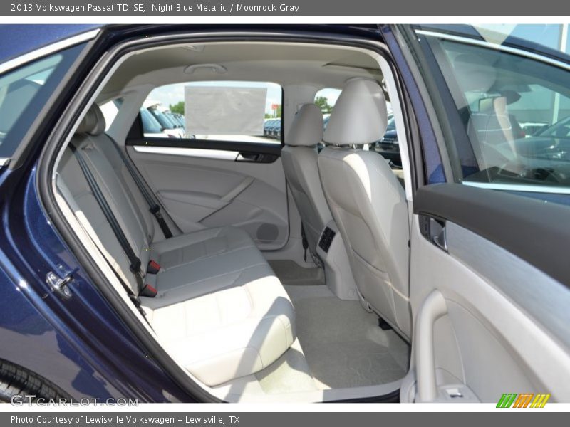 Night Blue Metallic / Moonrock Gray 2013 Volkswagen Passat TDI SE