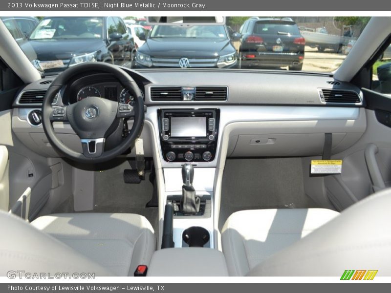 Night Blue Metallic / Moonrock Gray 2013 Volkswagen Passat TDI SE
