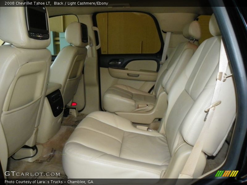 Black / Light Cashmere/Ebony 2008 Chevrolet Tahoe LT