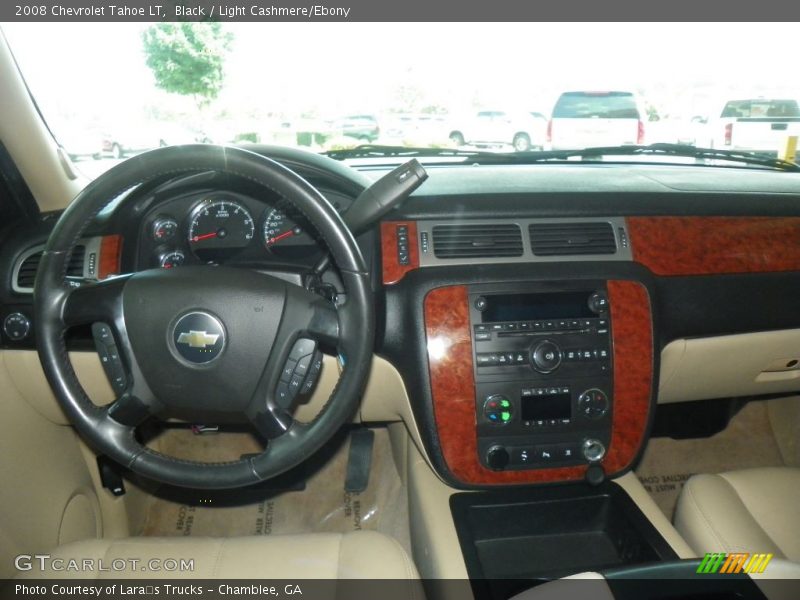 Black / Light Cashmere/Ebony 2008 Chevrolet Tahoe LT