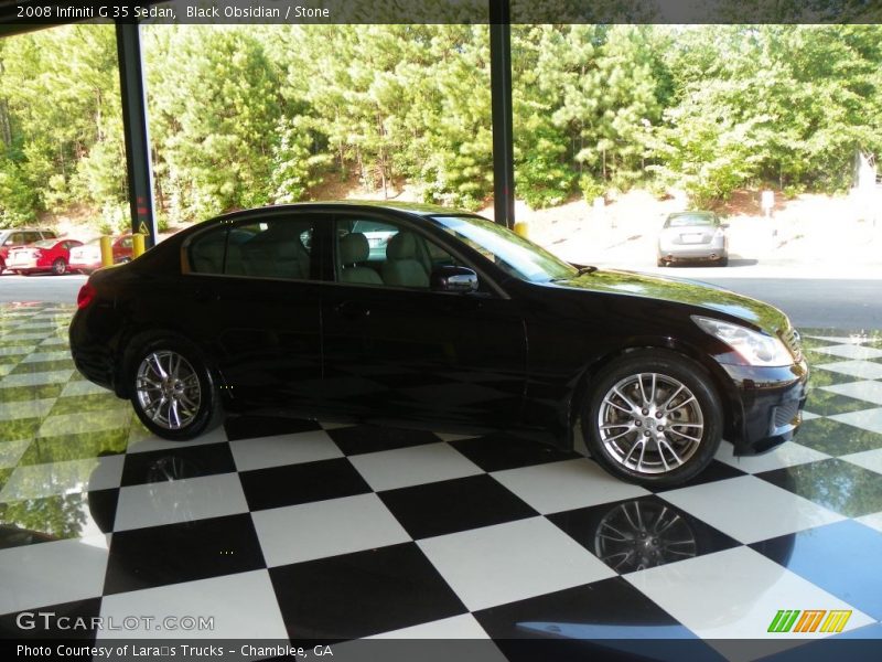 Black Obsidian / Stone 2008 Infiniti G 35 Sedan