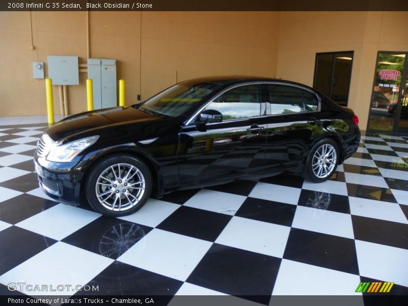 Black Obsidian / Stone 2008 Infiniti G 35 Sedan
