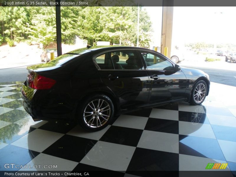 Black Obsidian / Stone 2008 Infiniti G 35 Sedan
