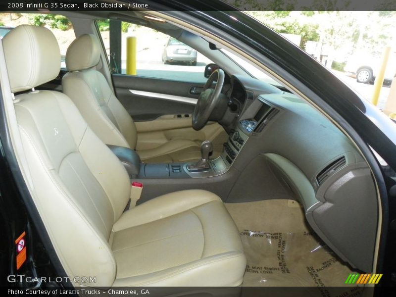 Black Obsidian / Stone 2008 Infiniti G 35 Sedan