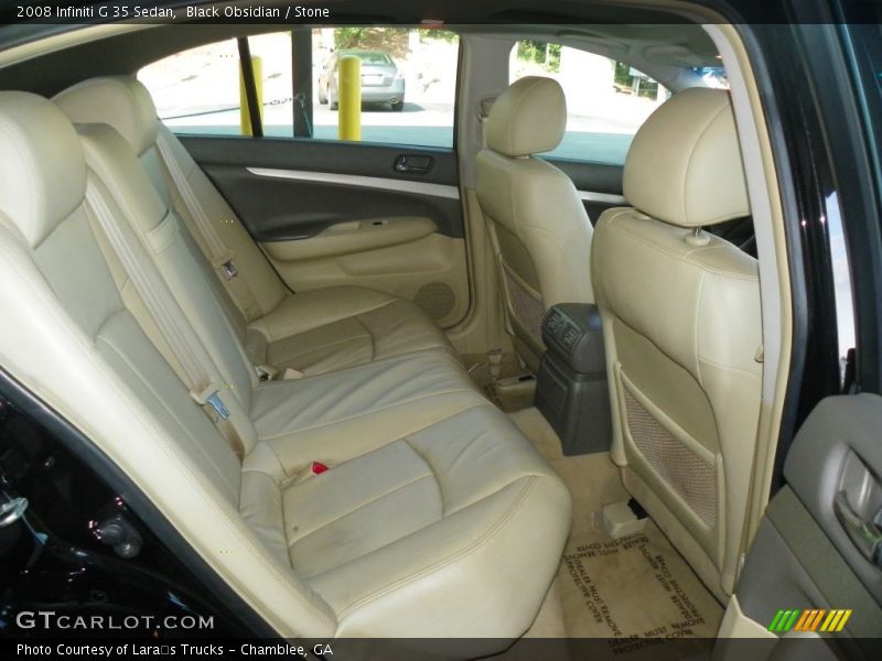 Black Obsidian / Stone 2008 Infiniti G 35 Sedan