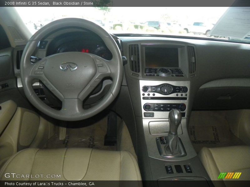 Black Obsidian / Stone 2008 Infiniti G 35 Sedan