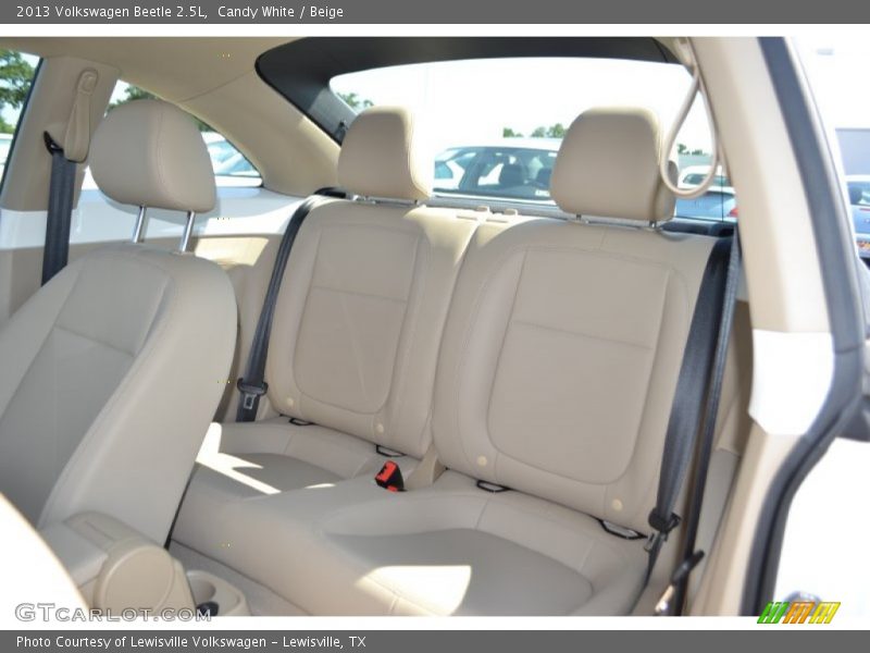 Candy White / Beige 2013 Volkswagen Beetle 2.5L