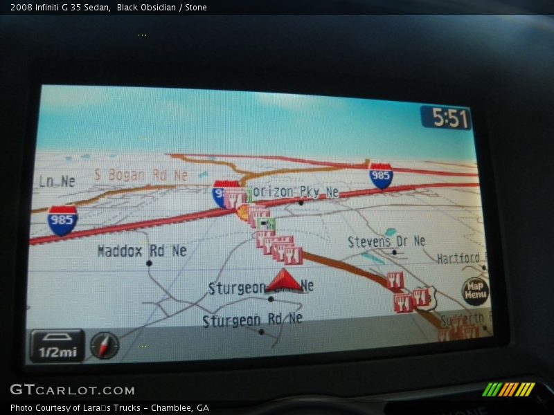 Black Obsidian / Stone 2008 Infiniti G 35 Sedan