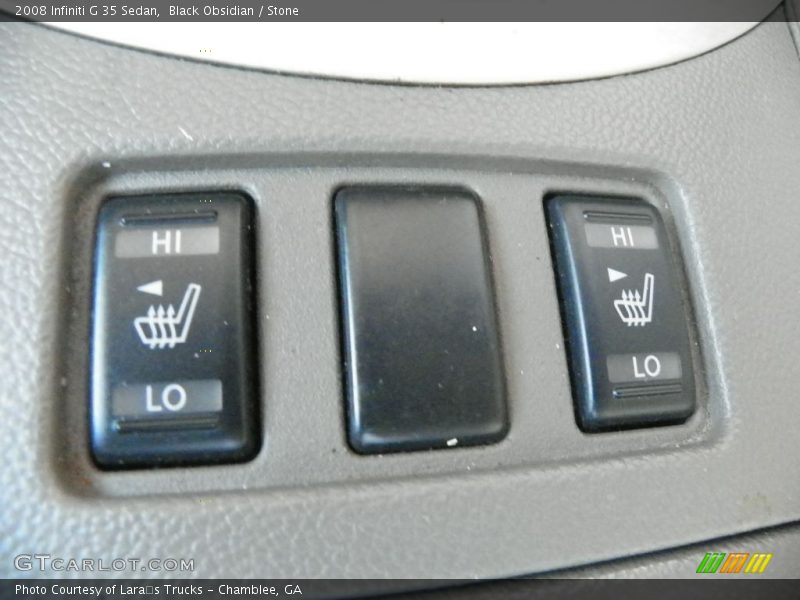 Black Obsidian / Stone 2008 Infiniti G 35 Sedan